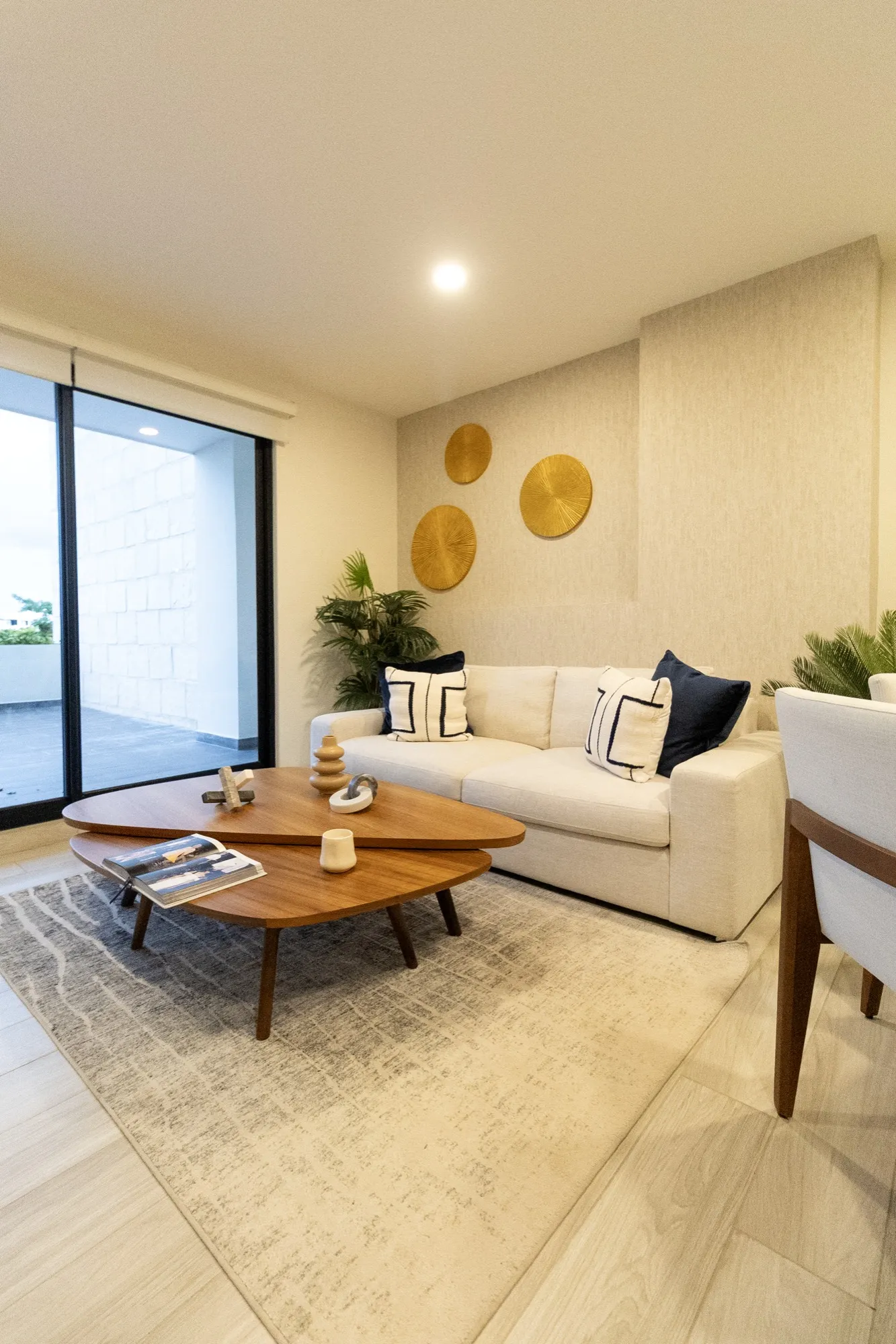 Sala de estar de una residencia Zelva44